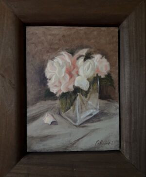 Roses 24x33cm + frame